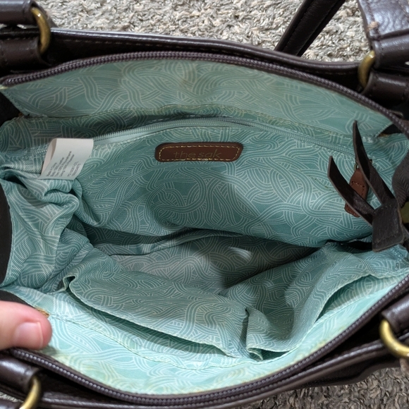 The Sak Alameda Dark Brown Leather Bag - Picture 9 of 14